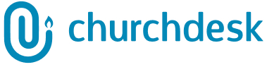 Churchdesk academy logo, Link to start page